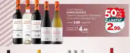 Condis RAMÓN ROQUETA Vi de Catalunya Cabernet Sauvignon, Chardonnay, ull de llebre o Garnatxa oferta