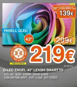 Expert ENGEL Q-led 43" le4394 smart tv oferta
