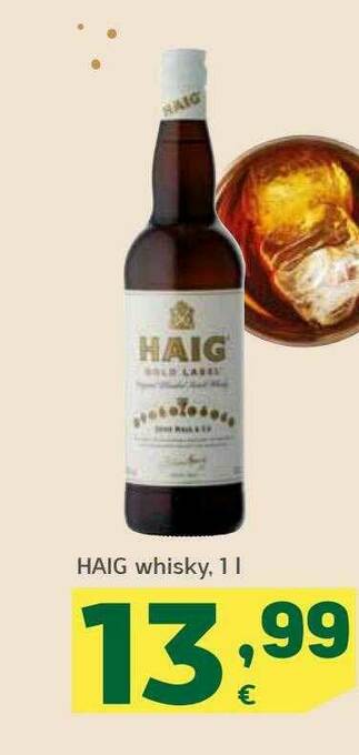 HiperDino Haig Whisky oferta