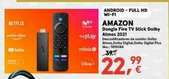 Worten Amazon Dongle Fire Tv Stick Dolby Atmos 2021 oferta