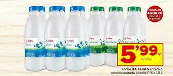 Supermercados Dani Leche Ifa-eliges Entera O Semidesnatada oferta