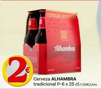Supermercados Dani Cerveza Alhambra Tradicional P-6 oferta