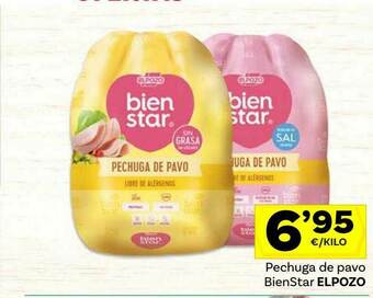 Supermercados Dani Pechuga De Pavo Bienstar Elpozo oferta