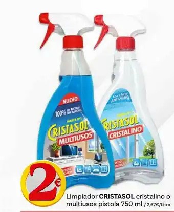 Supermercados Dani Limpiador Cristasol Cristalino O Multiusos Pistola oferta