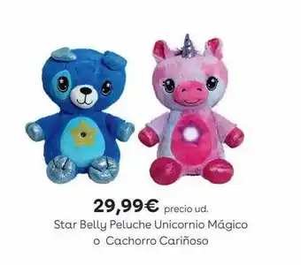ToysRus Star Belly Peluche Unicornio Mágico O Cachorro Cariñoso oferta