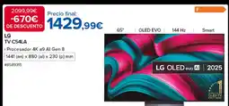 Costco LG TV C54LA oferta
