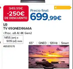 Costco LG TV 65QNED86A6A oferta