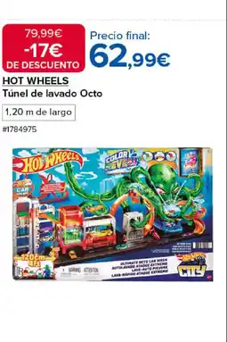 Costco HOT WHEELS Túnel de lavado Octo oferta