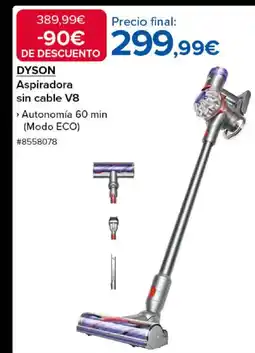 Costco DYSON Aspiradora sin cable V8 oferta