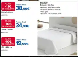 Costco BELNOU Edredón Nórdico oferta