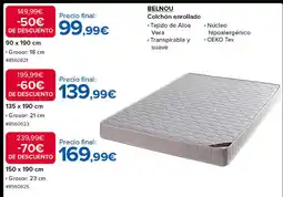 Costco BELNOU Colchón enrollado oferta