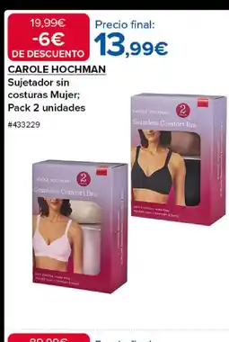 Costco CAROLE HOCHMAN Sujetador sin costuras Mujer; Pack 2 unidades oferta