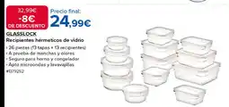 Costco GLASSLOCK Recipientes hérmeticos de vidrio oferta