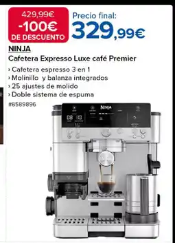 Costco NINJA Cafetera Expresso Luxe café Premier oferta