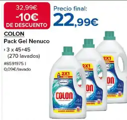 Costco COLON Pack Gel Nenuco oferta