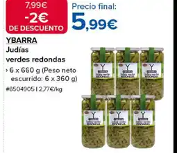 Costco YBARRA Judías verdes redondas oferta