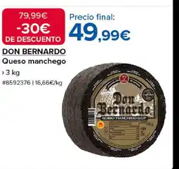 Costco DON BERNARDO Queso manchego oferta