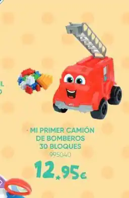 Family Cash Mi primer camión de bomberos 30 bloques oferta