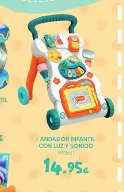 Family Cash Andador infantil con luz y sonido oferta