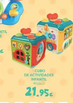Family Cash Cubo de actividades infantil oferta