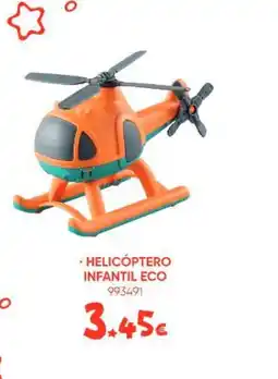Family Cash Helicóptero infantil eco oferta