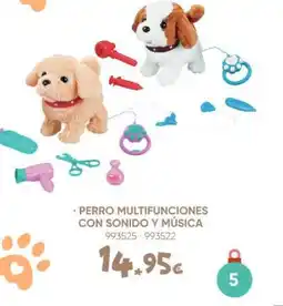 Family Cash Perro multifunciones con sonido y música oferta