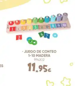 Family Cash Juego de conteo 1-10 madera oferta