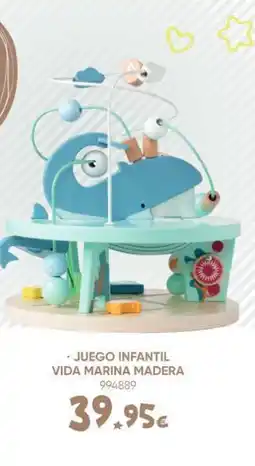 Family Cash Juego infantil vida marina madera oferta