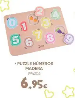Family Cash Puzzle números madera oferta