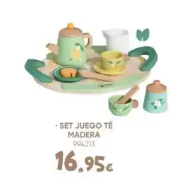 Family Cash Set juego té madera oferta