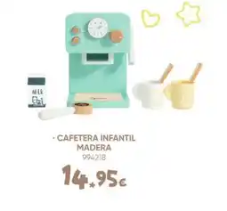 Family Cash Cafetera infantil madera oferta