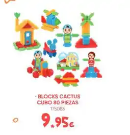 Family Cash Blocks cactus cubo 80 piezas oferta
