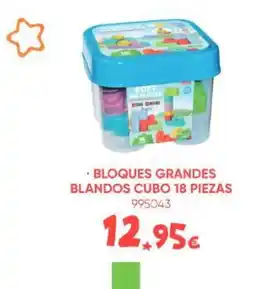 Family Cash Bloques grandes blandos cubo 18 piezas oferta
