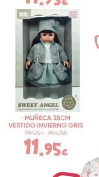 Family Cash Muñeca vestido invierno gris oferta