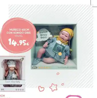 Family Cash MUÑECO CON SONIDO GRIS oferta