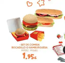 Family Cash Set de comida bocadillo o hamburguesa oferta