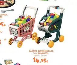 Family Cash Carrito supermercado con alimentos oferta