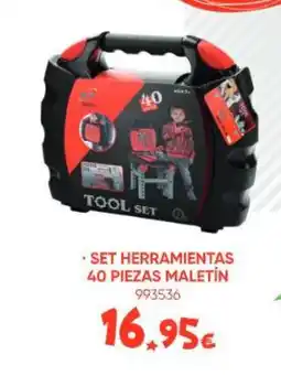 Family Cash Set herramientas 40 piezas maletín oferta