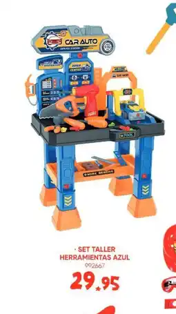 Family Cash Set taller herramientas azul oferta