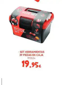 Family Cash Set herramientas 39 piezas en caja oferta
