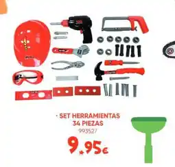 Family Cash Set herramientas 34 piezas oferta