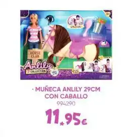 Family Cash Muñeca anlily con caballo oferta