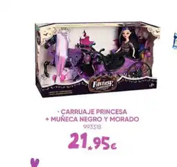 Family Cash Carruaje princesa + muñeca negro y morado oferta