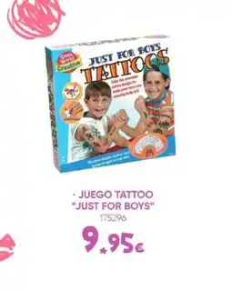 Family Cash Juego tattoo just for boys oferta