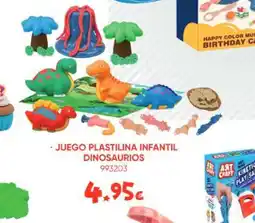 Family Cash Juego plastilina infantil dinosaurios oferta