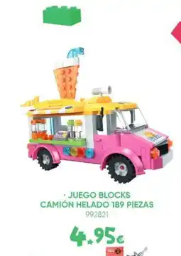 Family Cash Juego blocks camión helado 189 piezas oferta