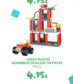 Family Cash Juego blocks bomberos estación 178 piezas oferta
