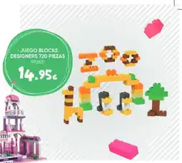 Family Cash Juego blocks designers 720 piezas oferta
