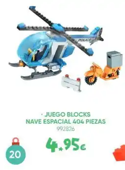 Family Cash Juego blocks nave espacial 404 piezas oferta
