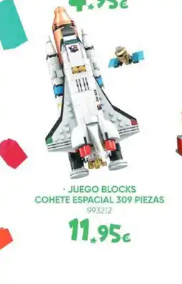Family Cash Juego blocks cohete espacial 309 piezas oferta